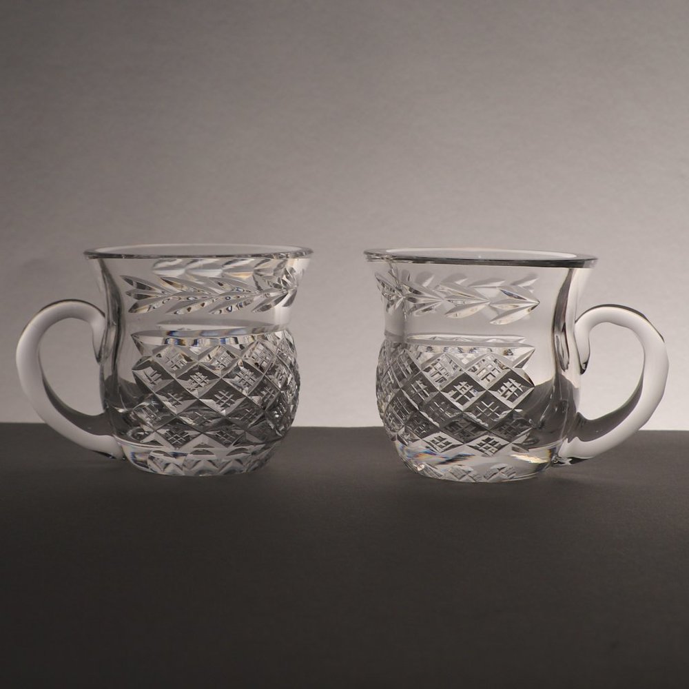 Vintage Waterford Glandore Punch Cup Set of 4 #2